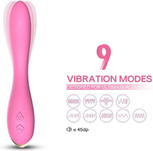 Vibrator Massager G-spot Stimulator 22cm 9 Modes