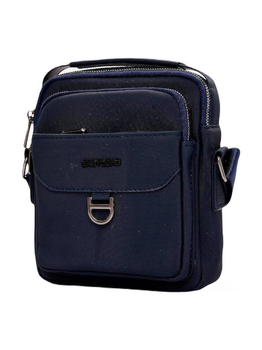 Herrentasche Schulter / Crossbody Blau