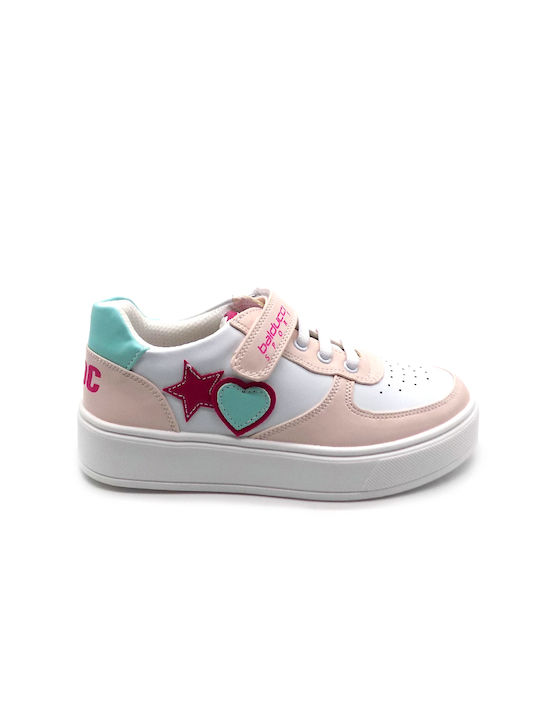 Balducci Kinder-Sneaker mit Klettverschluss Rosa