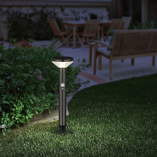 Maclean Energy Spiked Solar Light with Motion Sensor IP44