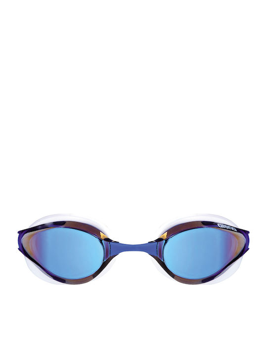 Arena Python Adult Swimming Goggles with Anti-Glare Lenses Blue