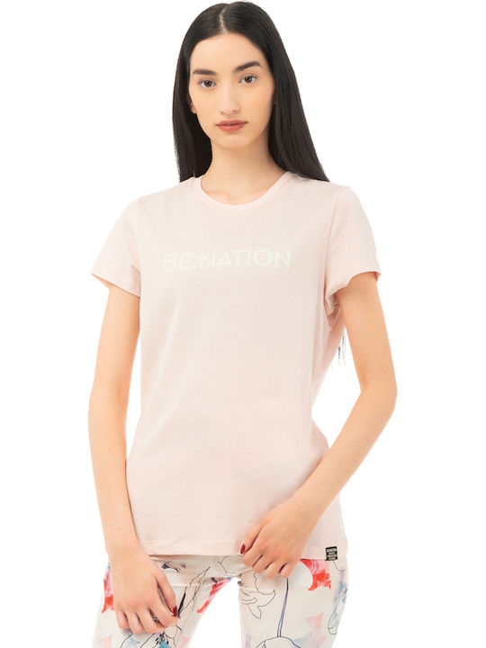 Be:Nation T-Shirt Rosa