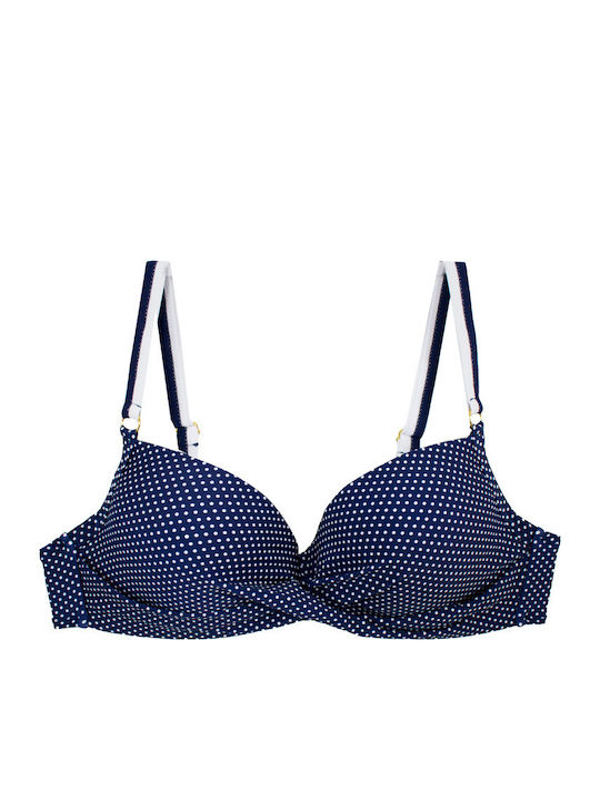 Bikini-Set Polka Dot Blue