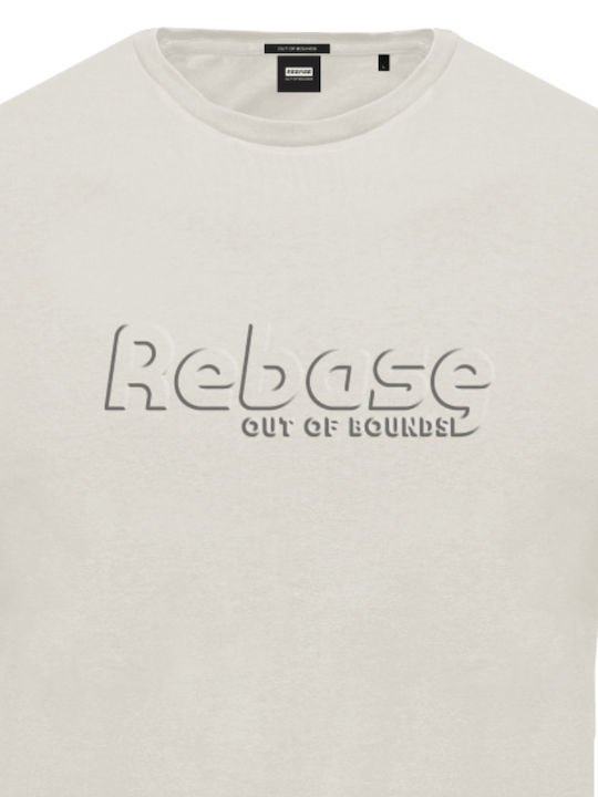 Rebase Herren T-Shirt Kurzarm Ice