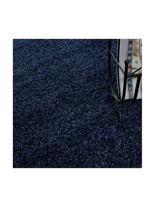 1500 Rug Rectangular Dark Blue