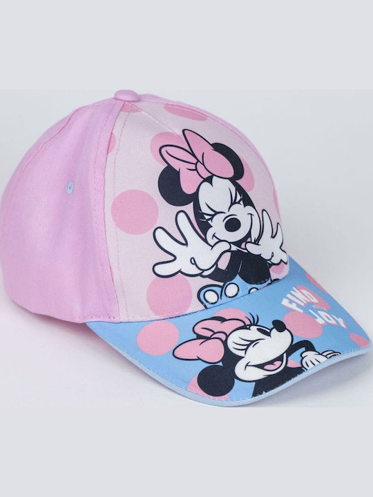 Minnie Mouse Palarie Copii Jockey Roz