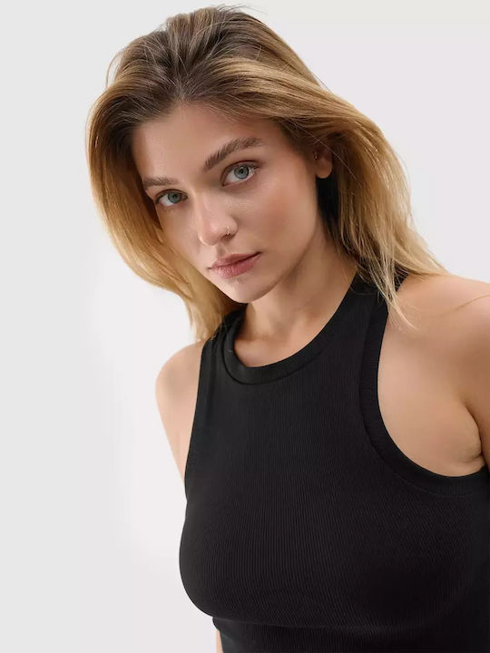 Women's Athletic Blouse Sleeveless Black