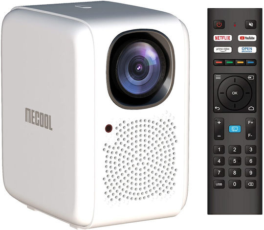 Mecool KP2 Projector LCD Λάμπας LED με Wi-Fi και Ενσωματωμένα Ηχεία