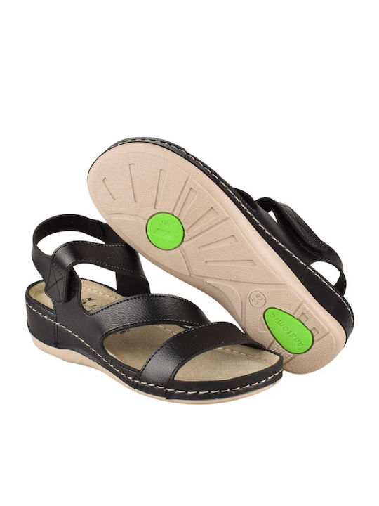 Sandale Casual Damă Anatomic Negru