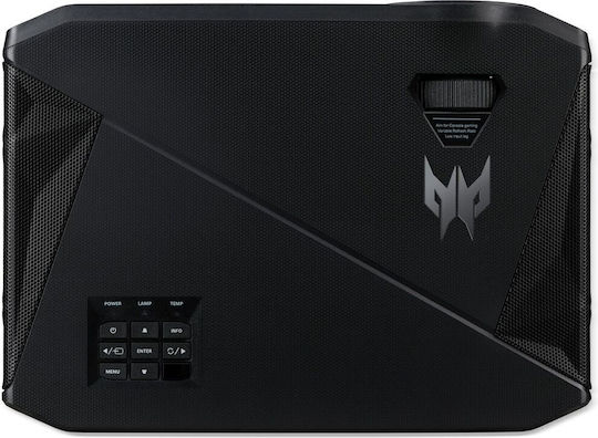 Acer Predator GD711 MR.JUW11.001 3D Проектор DLP 4K Ultra HD LED лампа с Wi-Fi и вградени високоговорители Черен
