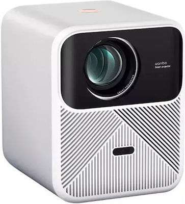 Xiaomi Wanbo Mozart WB81 Projector Full HD Λάμπας LED με Wi-Fi και Ενσωματωμένα Ηχεία Λευκός