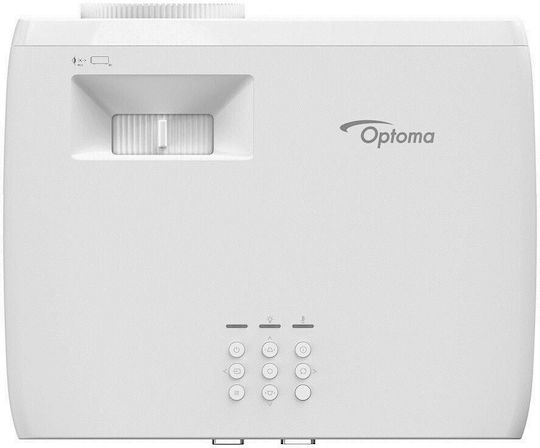 Optoma ZH400 3D Projector DLP (DMD) Full HD Laser with Built-in Speakers White