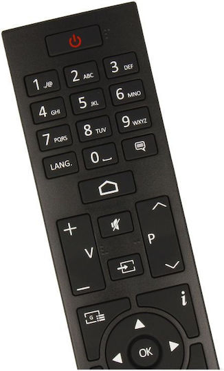 Vestel Συμβατό Τηλεχειριστήριο Dc-282 για Τηλεοράσεις F&U , Finlux , Hitachi , JVC , Telefunken , Toshiba και Turbo-X