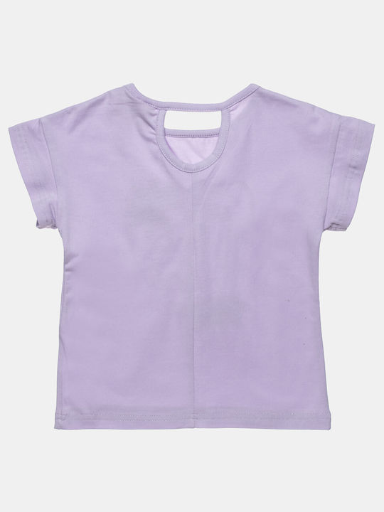 Alouette Kids Blouse Short Sleeve LILA