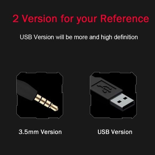 KTV Μικρόφωνο USB Gooseneck σε Λευκό Χρώμα