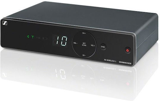 Sennheiser XSW 1-ME2-B Σετ Ασύρματο Πυκνωτικό Μικρόφωνο Πέτου, Clip On