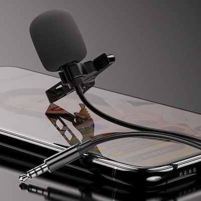 Kakusiga Electret 3.5mm Microphone KSC-762 Lapel Voice