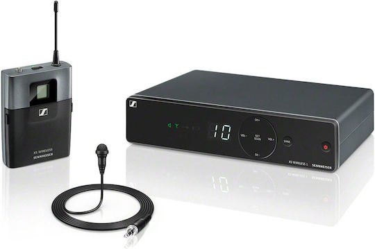 Sennheiser XSW 1-ME2-B Σετ Ασύρματο Πυκνωτικό Μικρόφωνο Πέτου, Clip On
