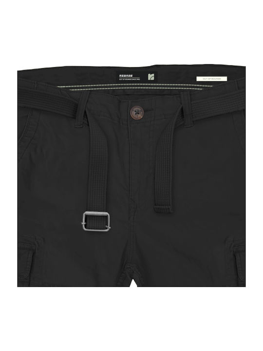 Ανδρική Βερμούδα Cargo Black