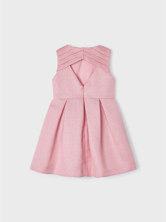 Mayoral Kids Dress Floral Pink