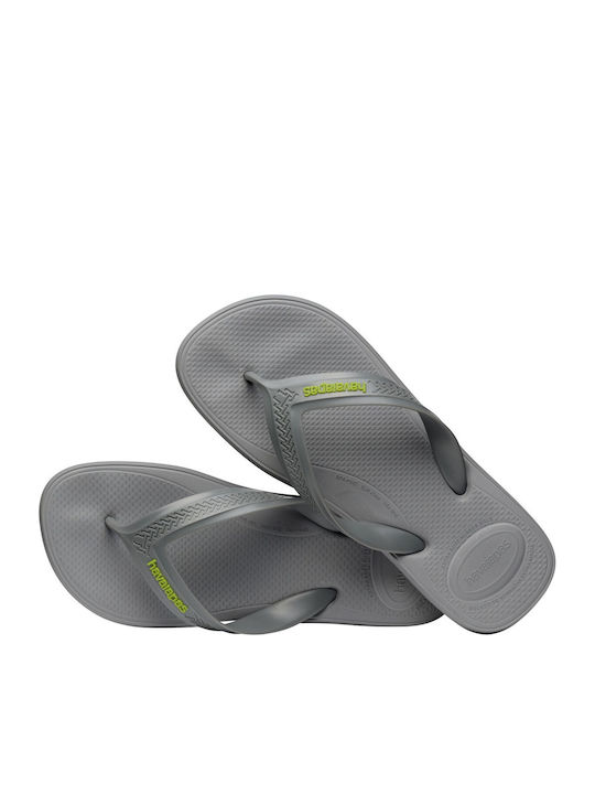 Top Max Men's Flip Flops Gray