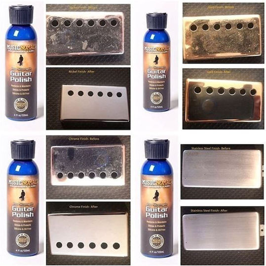 MusicNomad Guitar Polish - Pro Strength Formula 4oz./120ml