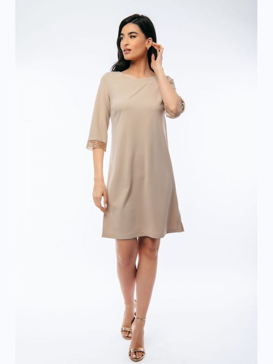 BelleFille Dress Beige