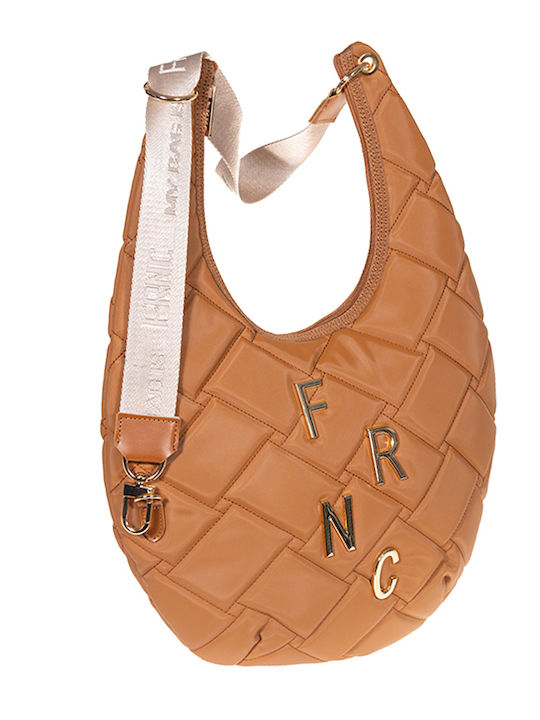 FRNC Damen Tasche Schulter Braun