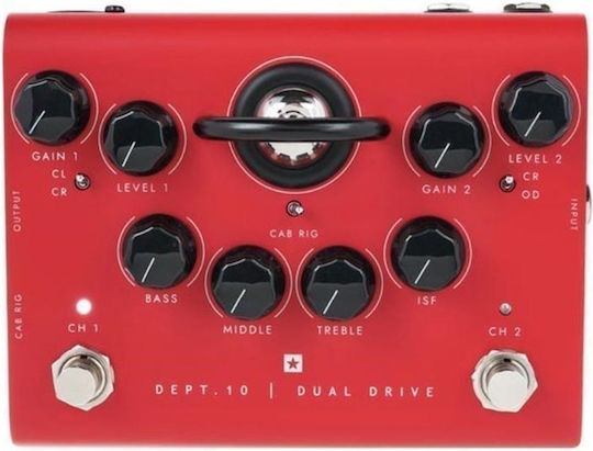 Blackstar Πετάλι Over­drive Ηλεκτρικής Κιθάρας Dept 10 Dual