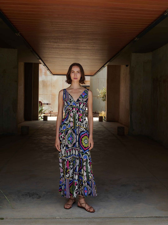 Rochii De Vară Pentru Femei Maxi Rochie Multicolor