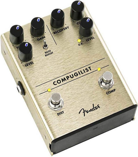 Fender Compugilist 0234551000 Πετάλι Effect Compressor Ηλεκτρικής Κιθάρας και Ηλεκτρικού Μπάσου