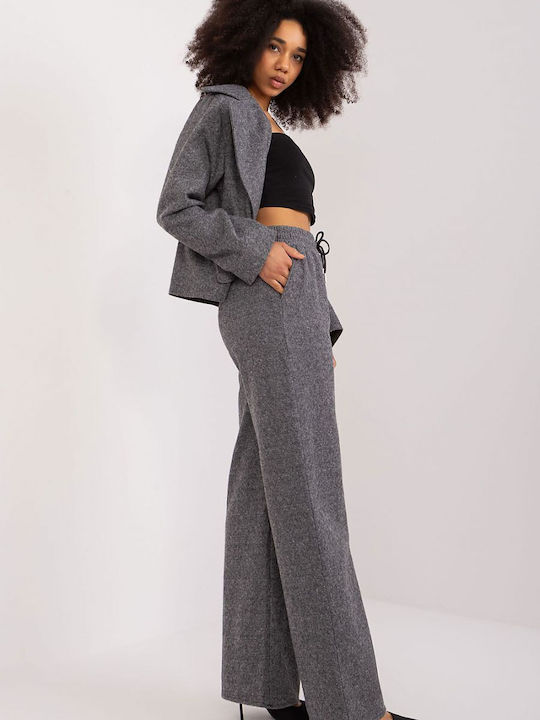 Lakerta Femei Tesatura Pantaloni Grey