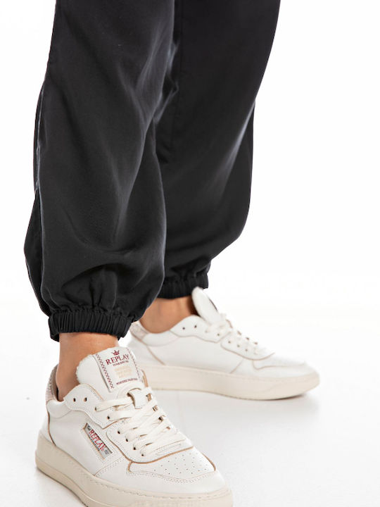 Damen Stoff Hose Black