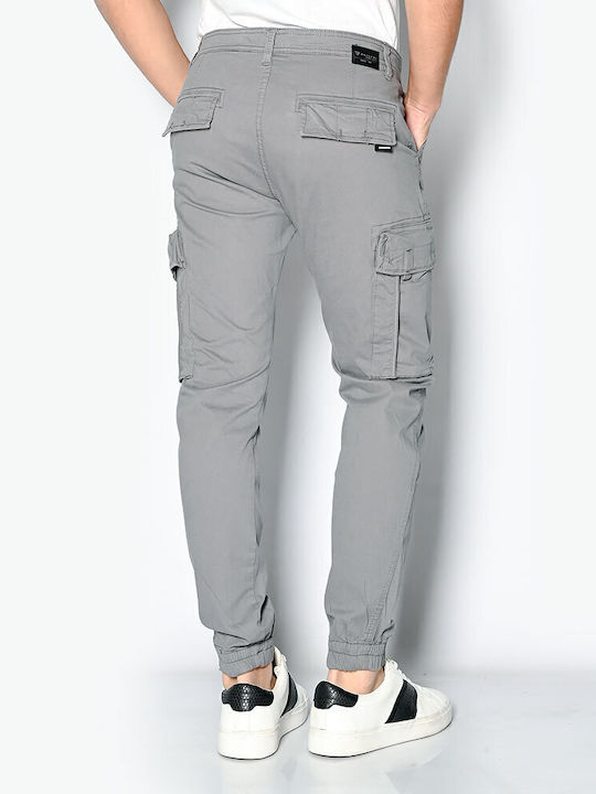 Trousers Cargo Elastic Grey