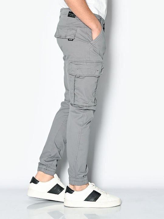 Trousers Cargo Elastic Grey