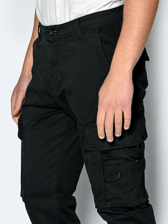 Παντελόνι Cargo Ελαστικό Black