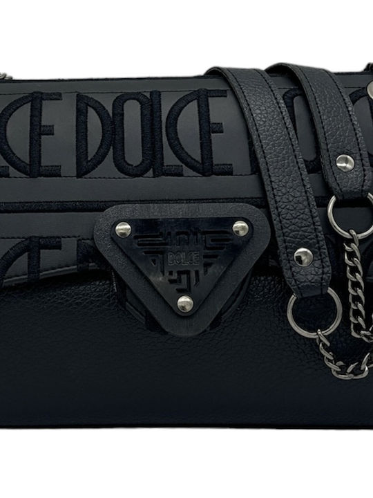 Dolce Damen Tasche Schulter Schwarz