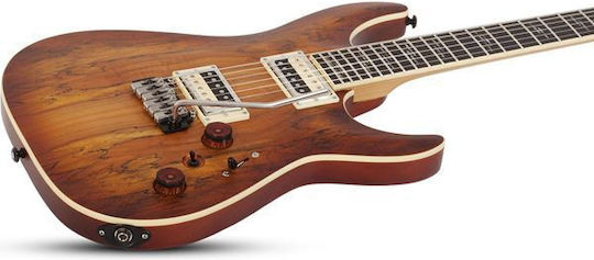 Schecter C-1 Ηλεκτρική Κιθάρα ST Style με HH Διάταξη Μαγνητών Satin Natural Vintage Burst