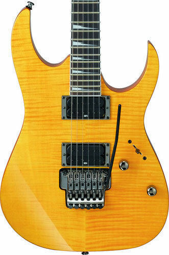 Ibanez Electric Guitar 6 Strings Stratocaster with HH Pickups Arrangement Amber