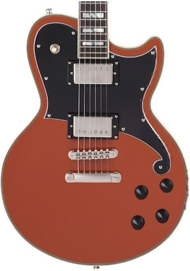 D'Angelico Deluxe Atlantic LE Ηλεκτρική Κιθάρα Single Cut με HH Διάταξη Μαγνητών Rust