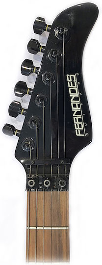Fernandes AFR 65 Electric Guitar Stratocaster with HSH Pickup Configuration Black