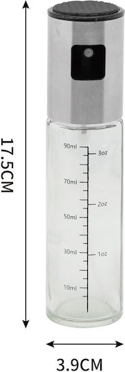Tpster Δοχείο Λαδιού Γυάλινο με Ροή 100ml