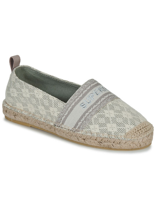 Superdry Din material textil Espadrile dama în culoarea Bej