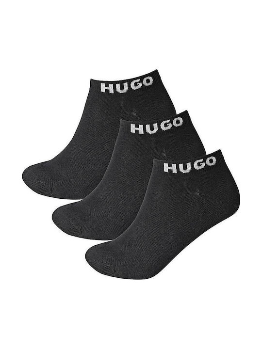 Hugo Ανδρικές Κάλτσες Λευκές 3Pack