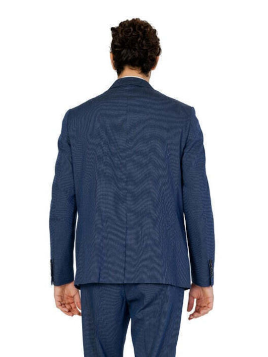 Antony Morato Men's Summer Suit Jacket Blue