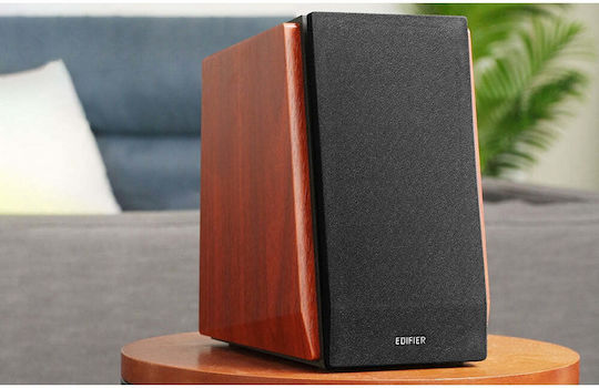 Edifier R1700BTS Αυτοενισχυόμενα Ηχεία με Bluetooth 30W (Ζεύγος) Καφέ