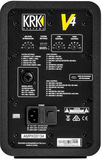 KRK V4 S4 Studio Monitor 4" 85W Stück Schwarz
