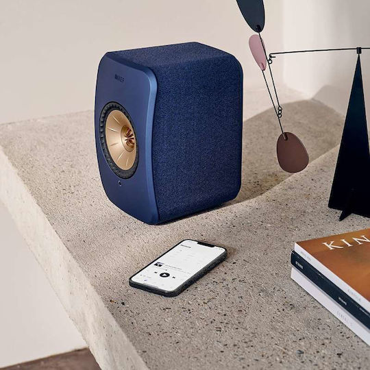 Kef LSX II Αυτοενισχυόμενα Ηχεία με Wi-Fi & Bluetooth 70W Cobalt Blue