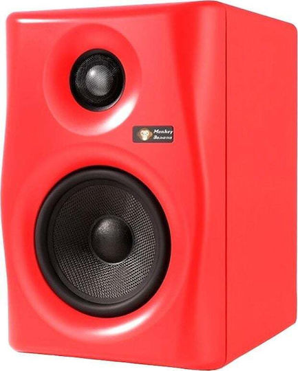 Monkey Banana Lemur 5 Ηχείo Studio Monitor 5.25" 110W (Τεμάχιο) Κόκκινο