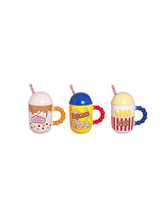 Etoile Mug Ceramic with Lid Multicolored 380ml